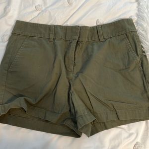 Olive shorts